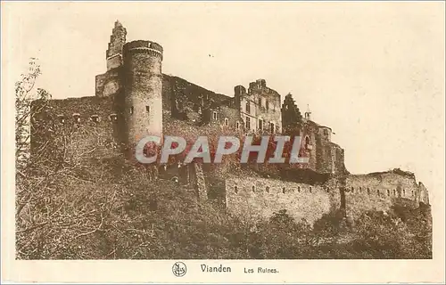 Cartes postales Vianden Les Ruines