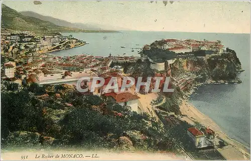 Cartes postales Le Rocher de Monaco