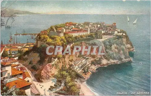 Cartes postales Monaco Vue generale