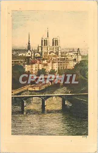 Cartes postales Paris La Cite Notre Dame