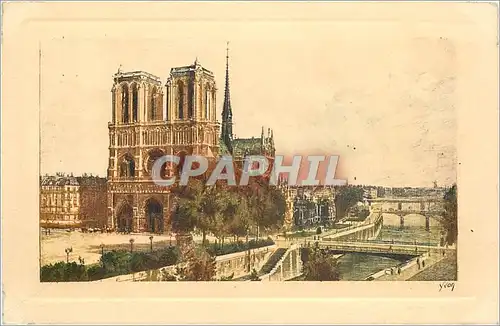 Cartes postales Paris Notre Dame