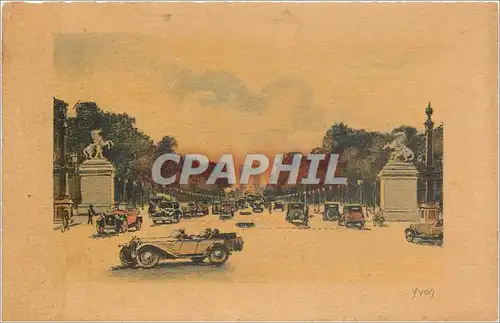 Cartes postales Paris Avenue des Champs Elysees