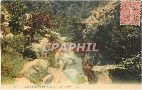 Cartes postales Les Gorges du Loup Les Gorges