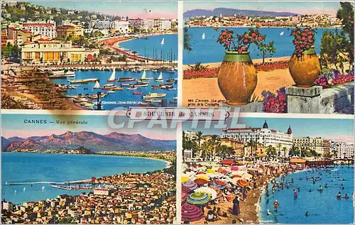 Cartes postales Souvenir de Cannes