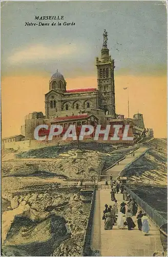 Cartes postales Marseille Notre Dame de la Garde