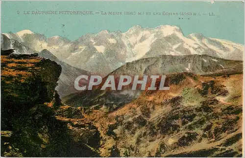 Cartes postales Le Dauphine Pittoresque La Meije et les Ecrins