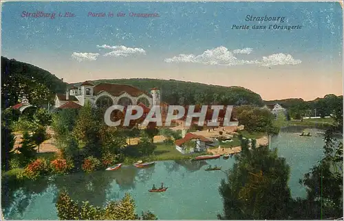 Cartes postales Strassburg Partie in der Orangerie