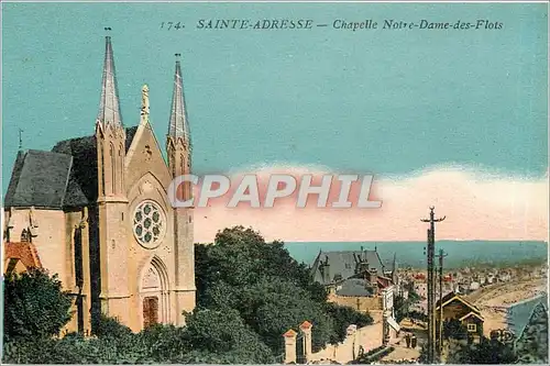 Ansichtskarte AK Sainte Adresse Chapelle Notre Dame des Flots