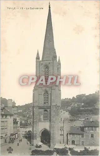 Cartes postales Tulle La Cathedrale