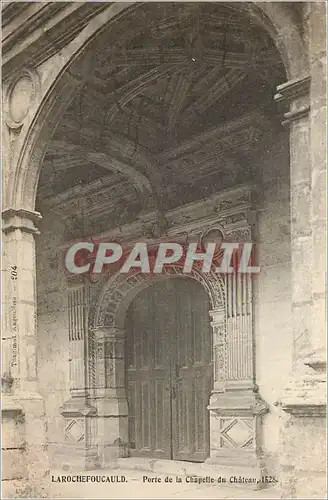 Cartes postales La Rochefoucauld Porte de la Chapelle du Chateau