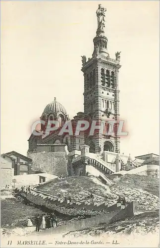 Cartes postales Marseille Notre Dame de la Garde