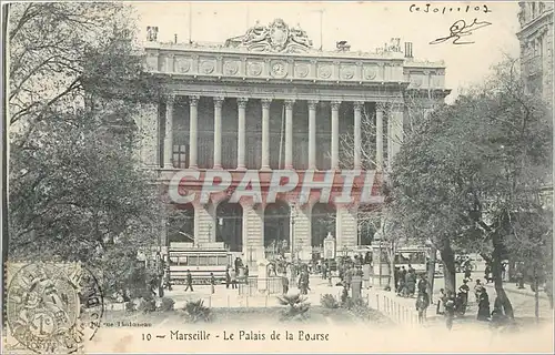 Ansichtskarte AK Marseille Le Palais de la Bourse