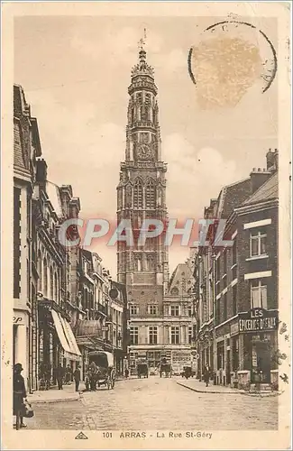 Cartes postales Arras La Rue St Gery