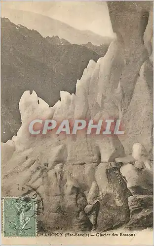 Cartes postales Chamonix Hte Savoie Glacier des Bossons