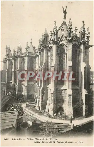 Ansichtskarte AK Lille Notre Dame de la Treille Notre Dame de la Treille church