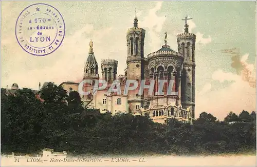 Cartes postales Lyon Notre Dame de Fourviere L'Abside