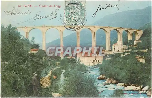 Cartes postales Nice Viaduc du Loup