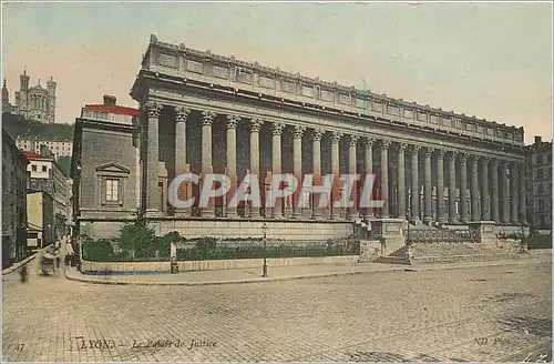 Cartes postales moderne Lyon Le Palais de Justice