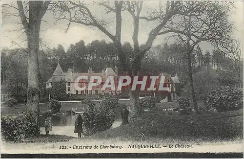 Ansichtskarte AK Environs de Cherbourg Nacqueville Le Chateau