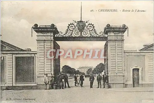 Cartes postales Cherbourg Entree de l'Arsenal
