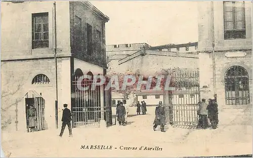 Ansichtskarte AK Marseille Caserne d'Aurelles