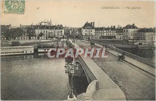 Cartes postales Compiegne Vue generale