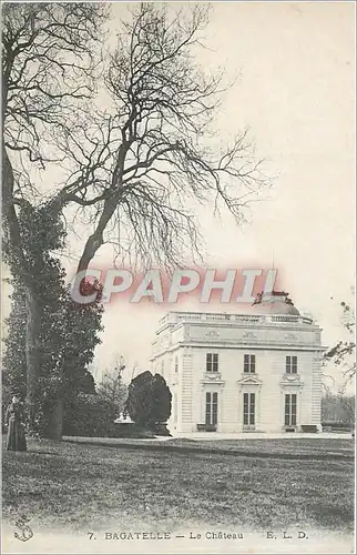 Cartes postales Bagatelle Le Chateau