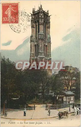 Cartes postales Paris La Tour Saint Jacques