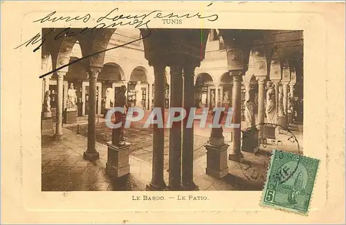 Cartes postales Le Bardo Le Patio