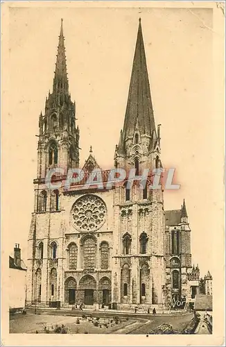 Cartes postales Chartres La Cathedrale