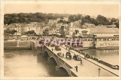 Ansichtskarte AK Trouville la Reine des Plages Le Pont sur la Touques