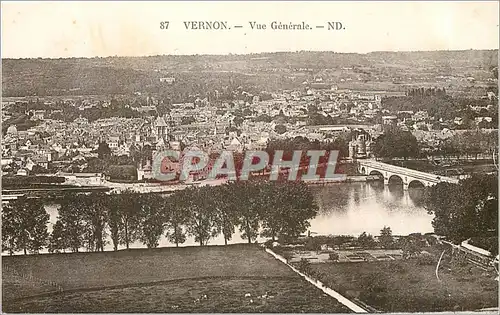 Cartes postales Vernon Vue Generale