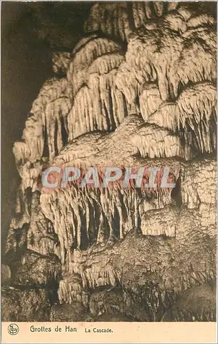 Cartes postales Grottes de Han La Cascade