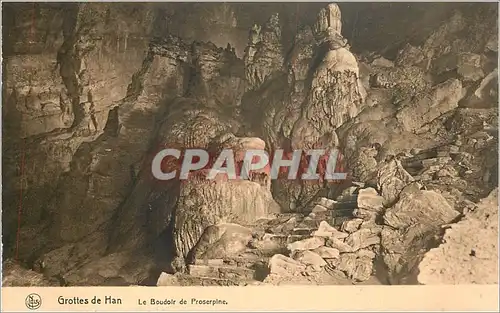 Cartes postales Grottes de Han Le Boudoir de Proserpine