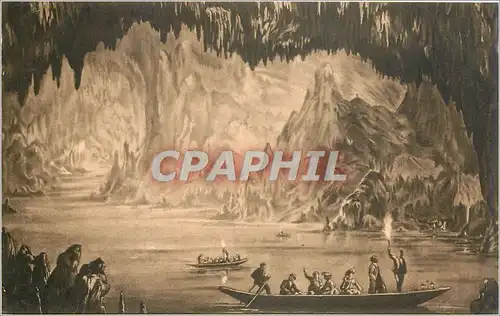 Cartes postales Grottes de Han Le Lac d'Embarquement