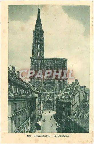 Cartes postales Strasbourg La Cathedrale