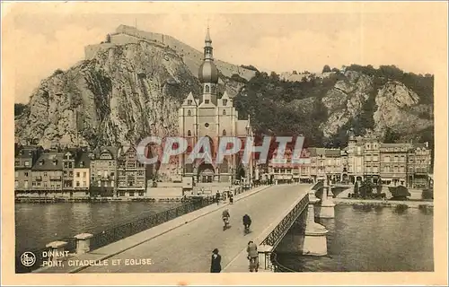 Cartes postales Dinant Pont Citadelle et Eglise