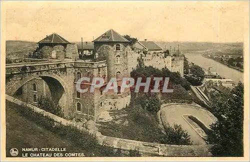 Cartes postales Namur Citadelle le Chateau des Comtes