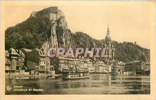 Cartes postales Dinant Citadelle et Eglise