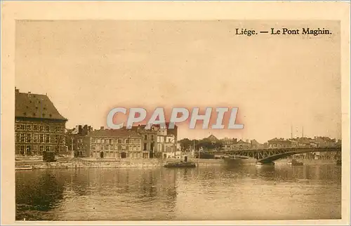 Ansichtskarte AK Liege Le Pont Maghin