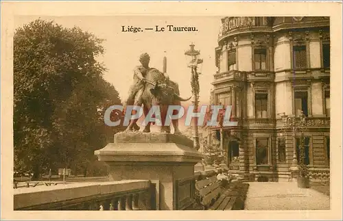Cartes postales Liege Le Taureau