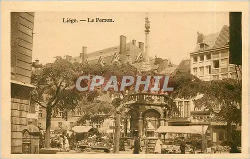 Cartes postales Liege Le Perron