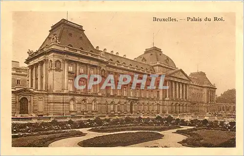 Cartes postales Bruxelles Palais du Roi