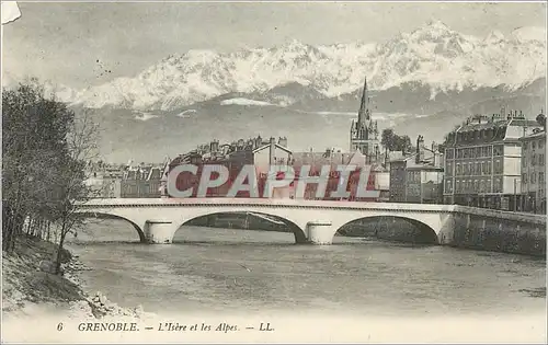 Cartes postales Grenoble L'Isere et les Alpes