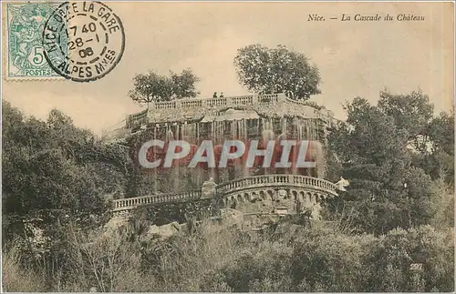 Cartes postales Nice La Cascade du Chateau