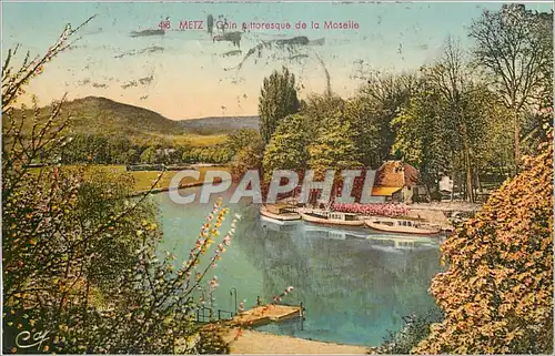 Cartes postales Metz Coin pittoresque de la Moselle