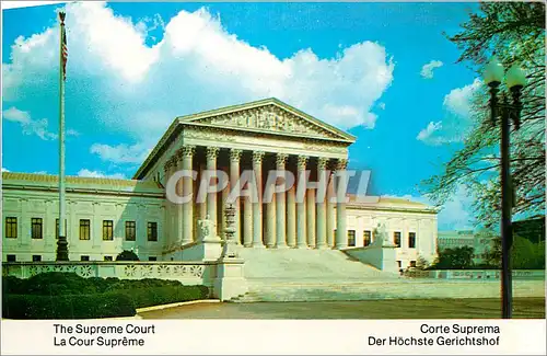 Cartes postales La Cour Supreme Washington DC
