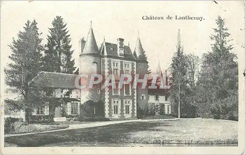 Cartes postales Chateau de Lanthenay