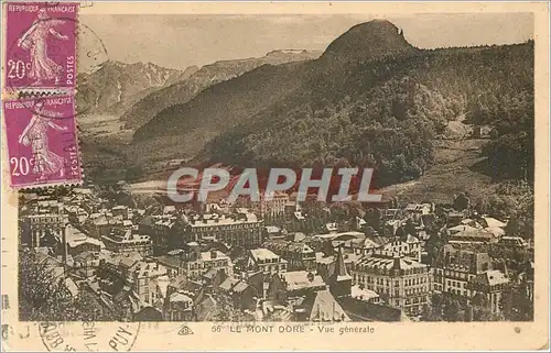 Cartes postales Le Mont Dore Vue generale