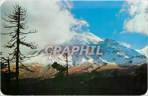 Moderne Karte El bello Volcan Popocatepeti Estado de Mexico